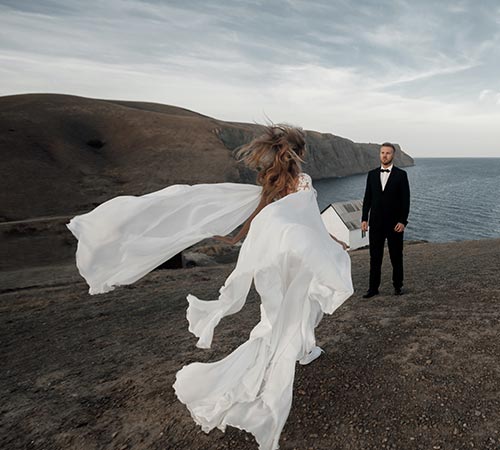 Photographe Mariage Rennes - à la mer